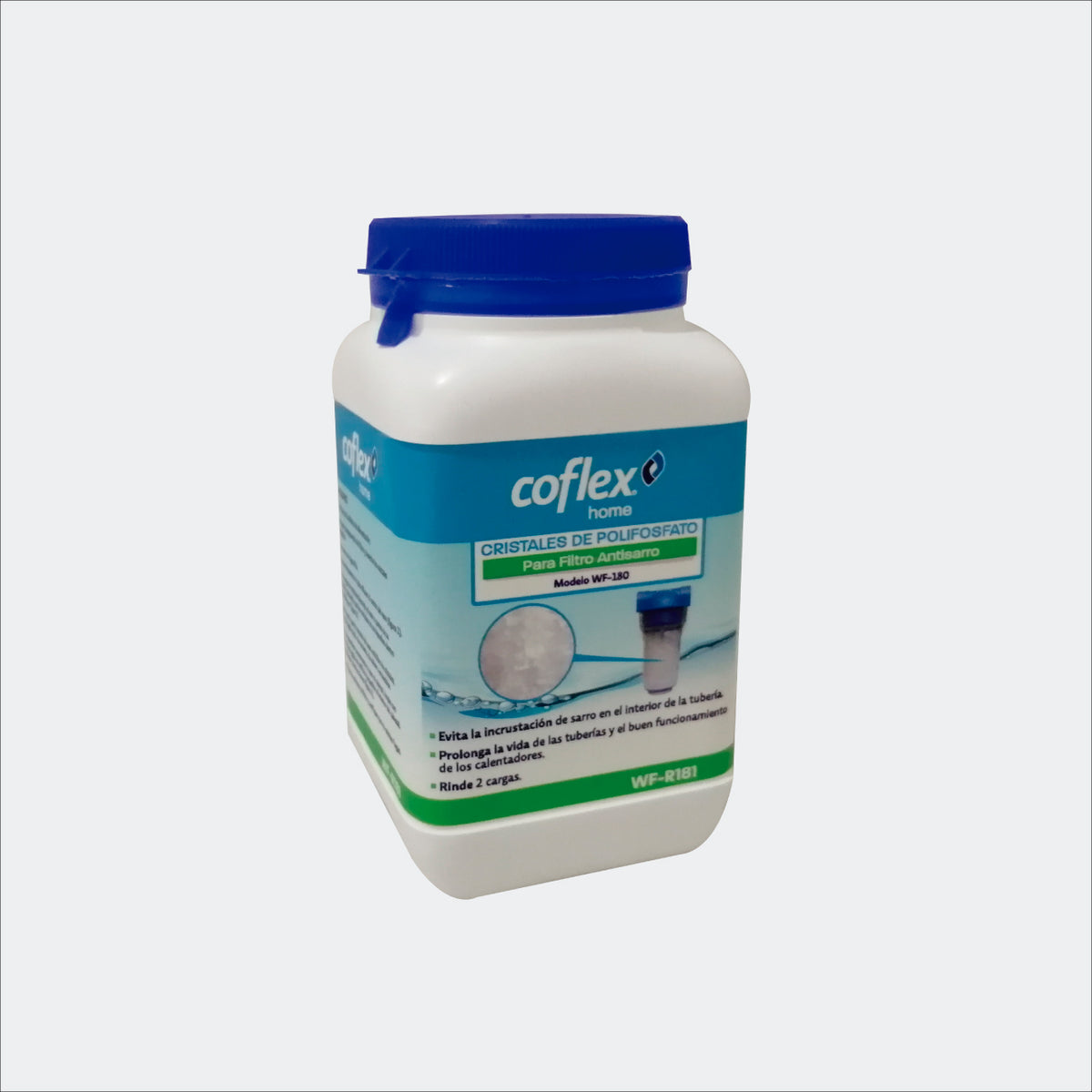 Filtro anti-incrustante de Polyfosfato para electrodomesticos