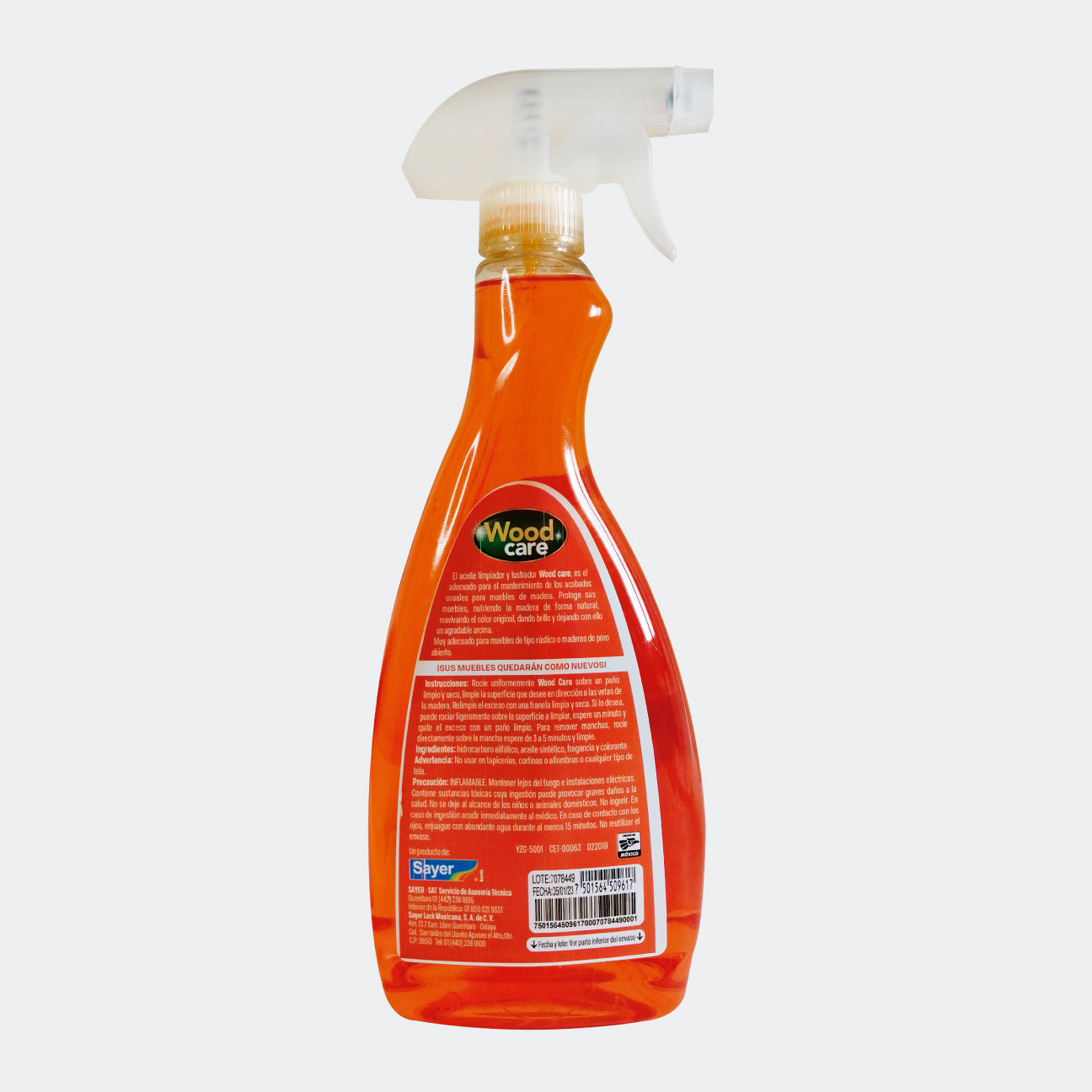 ARTÍCULOS DE LIMPIEZA SAYER AH-0010.20 ACEITE LIMPIADOR DE NARANJA 600ML