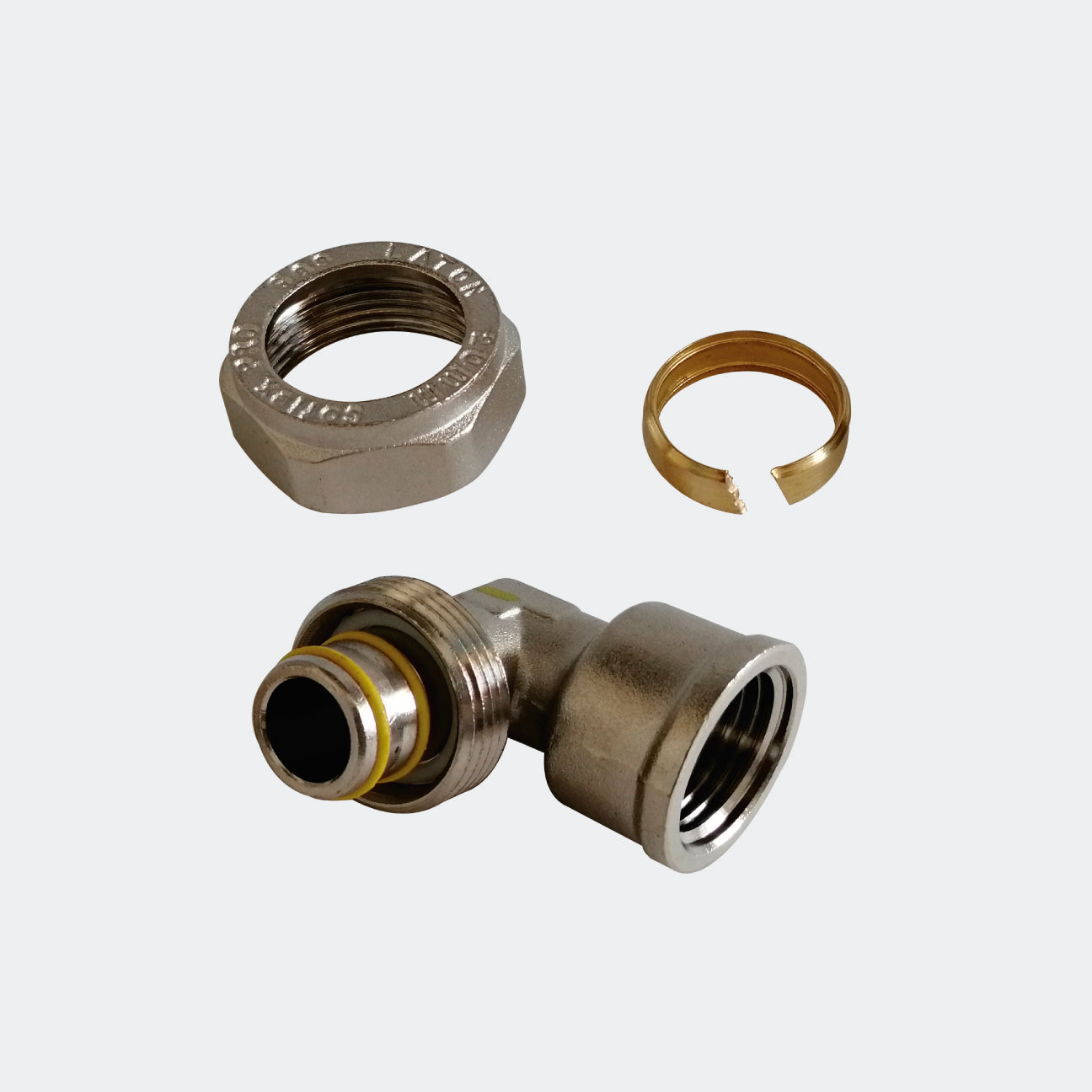 CONEXIONES COFLEX CG-EH11 CODO HEMBRA 1/2" X 1/2" COMP GAS