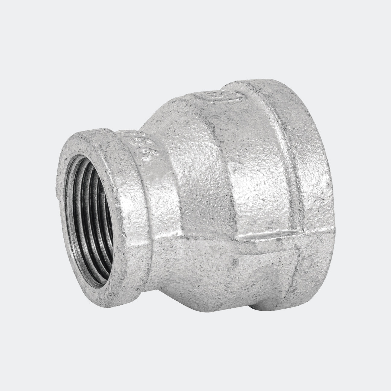 CONEXIONES TRUPER 48766 REDUCCIÓN CAMPANA ACERO GALVANIZADO 1-1/2" X 1", FOSET