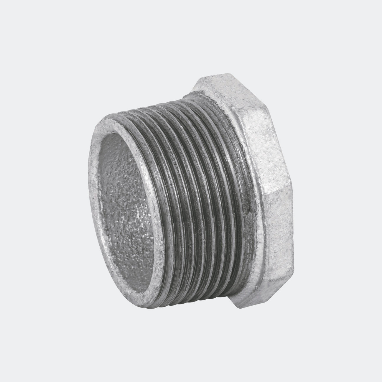 CONEXIONES TRUPER 48776 REDUCCIÓN BUSHING ACERO GALVANIZADO 1-1/4 X 1", FOSET