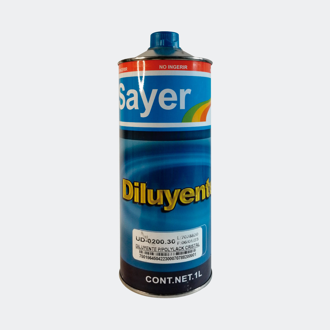 DILUYENTES SAYER UD-0200.30 DILUYENTE P/POLY LACK CRISTAL 1L