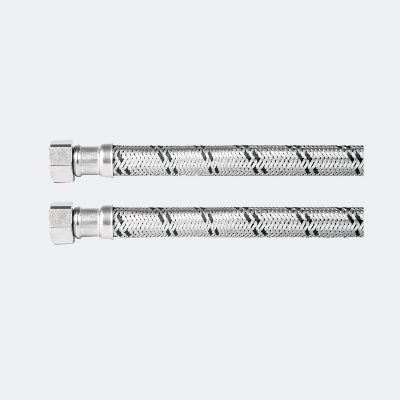 MANGUERAS TRUPER 48967 MANGUERA PARA BOILER, ACERO INOX, 1/2"X1/2", 120 CM, FOSET