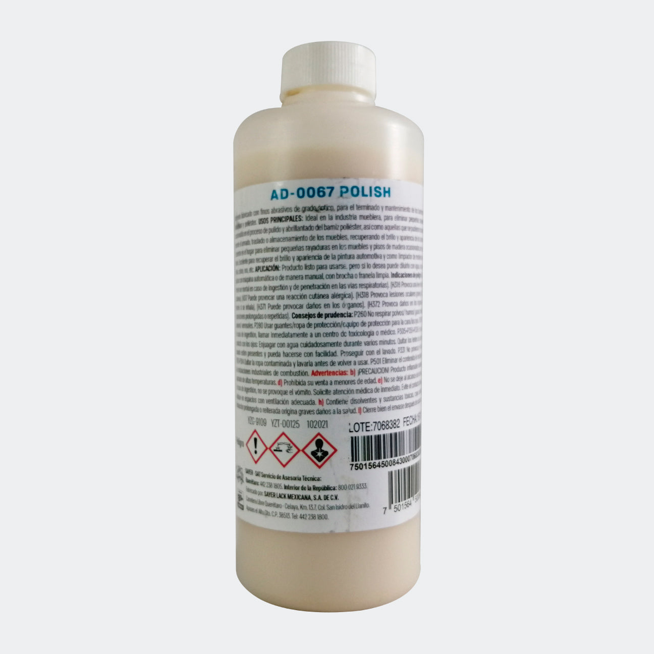 POLISH SAYER AD-0067.10 PULIMENTO Y ABRILLANTADOR PARA MADERA 250 ML