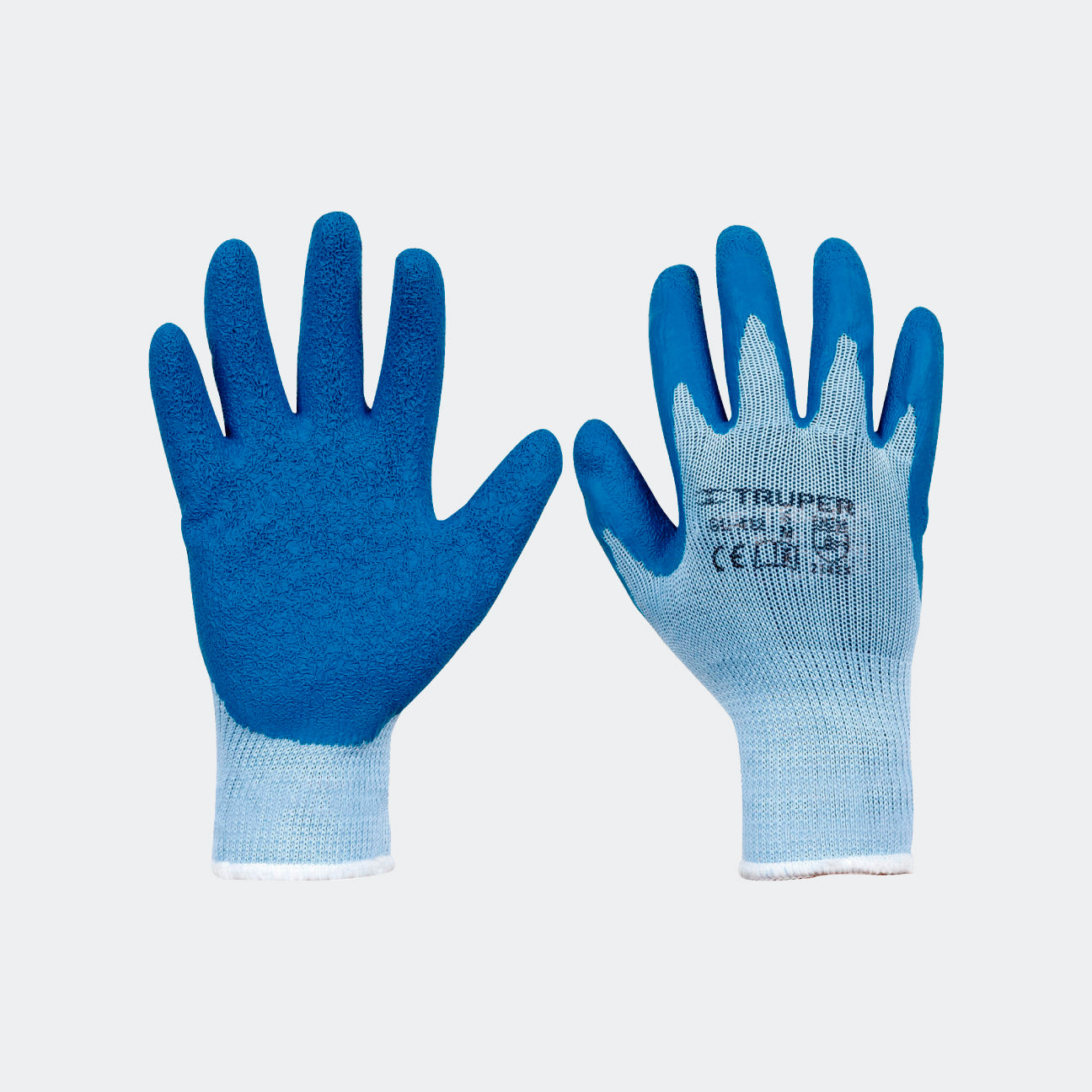 SEGURIDAD TRUPER 15266 GUANTES DE POLIÉSTER RECUBIERTOS DE LATEX, M