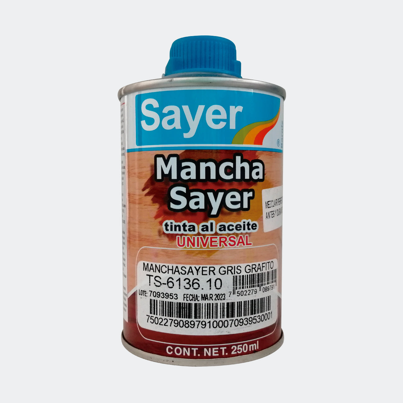 TINTAS SAYER TS-6136.10 MANCHASAYER GRIS GRAFITO