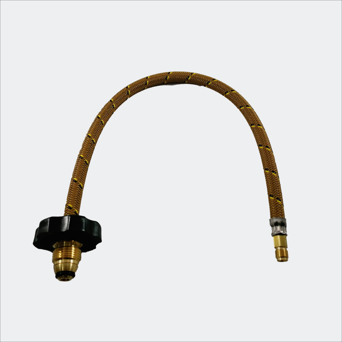 CONECTOR FLEXIBLE COFLEX GAS VG-P55 VINILIO PIG TAIL 7/16" M. X 7/8" IZQ CON MANERAL x 55cm