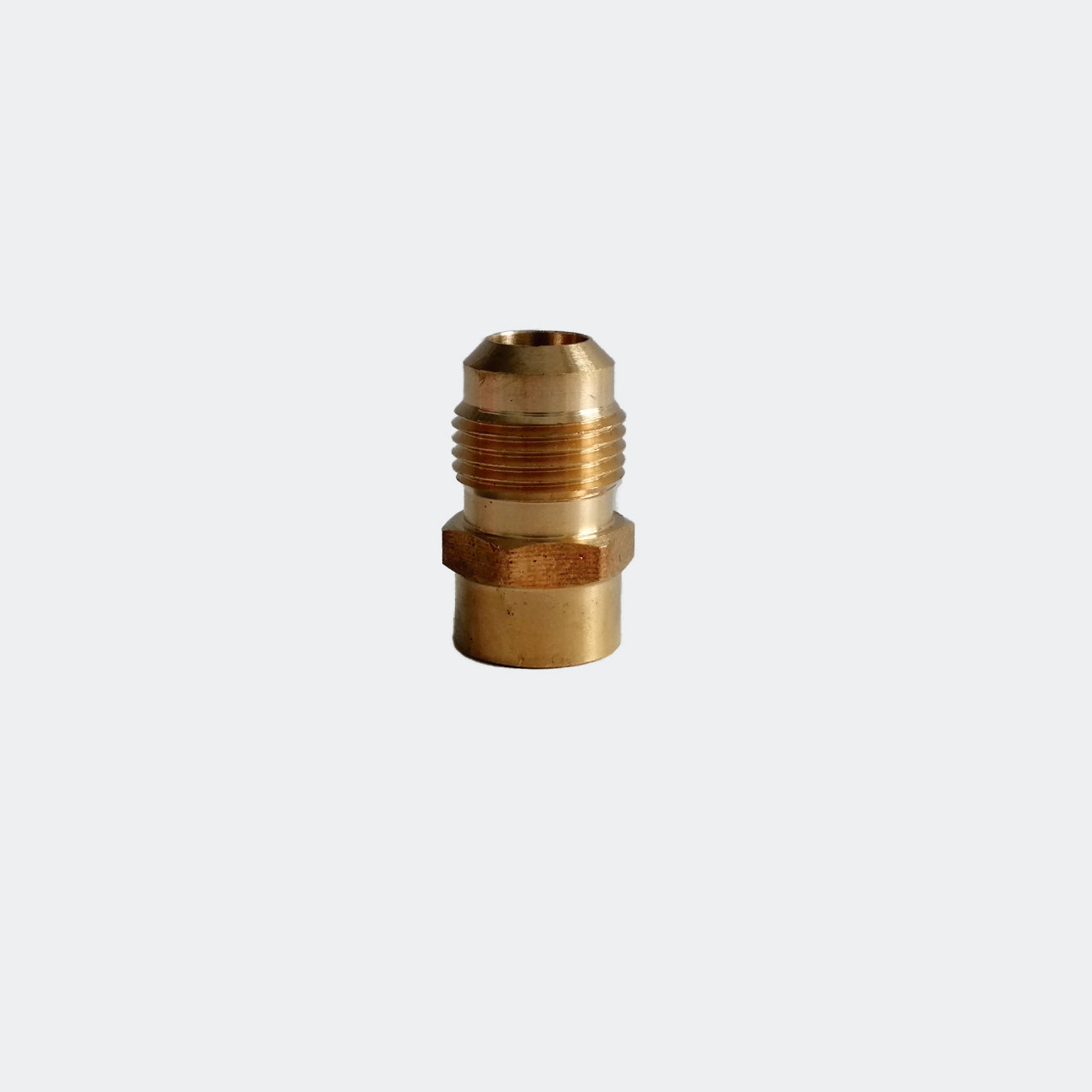 CONEXIONES TRUPER 47431 NIPLE CAMPANA DE LATON 1/2" X 3/8"