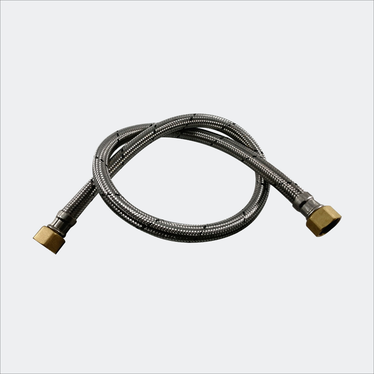 CONECTOR FLEXIBLE COFLEX AB-A100  ACERO INOXIDABLE 3/4 FIP X 3/4 FIP X 100 CM