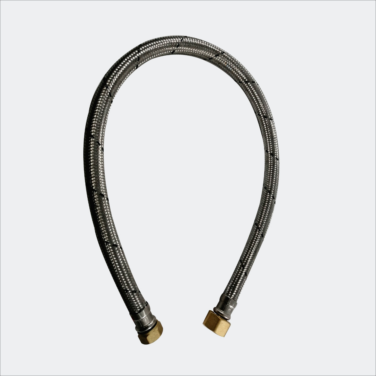 CONECTOR FLEXIBLE COFLEX AB-D80 ACERO INOXIDABLE 1/2 FIP X 3/4 FIP X 80 CM