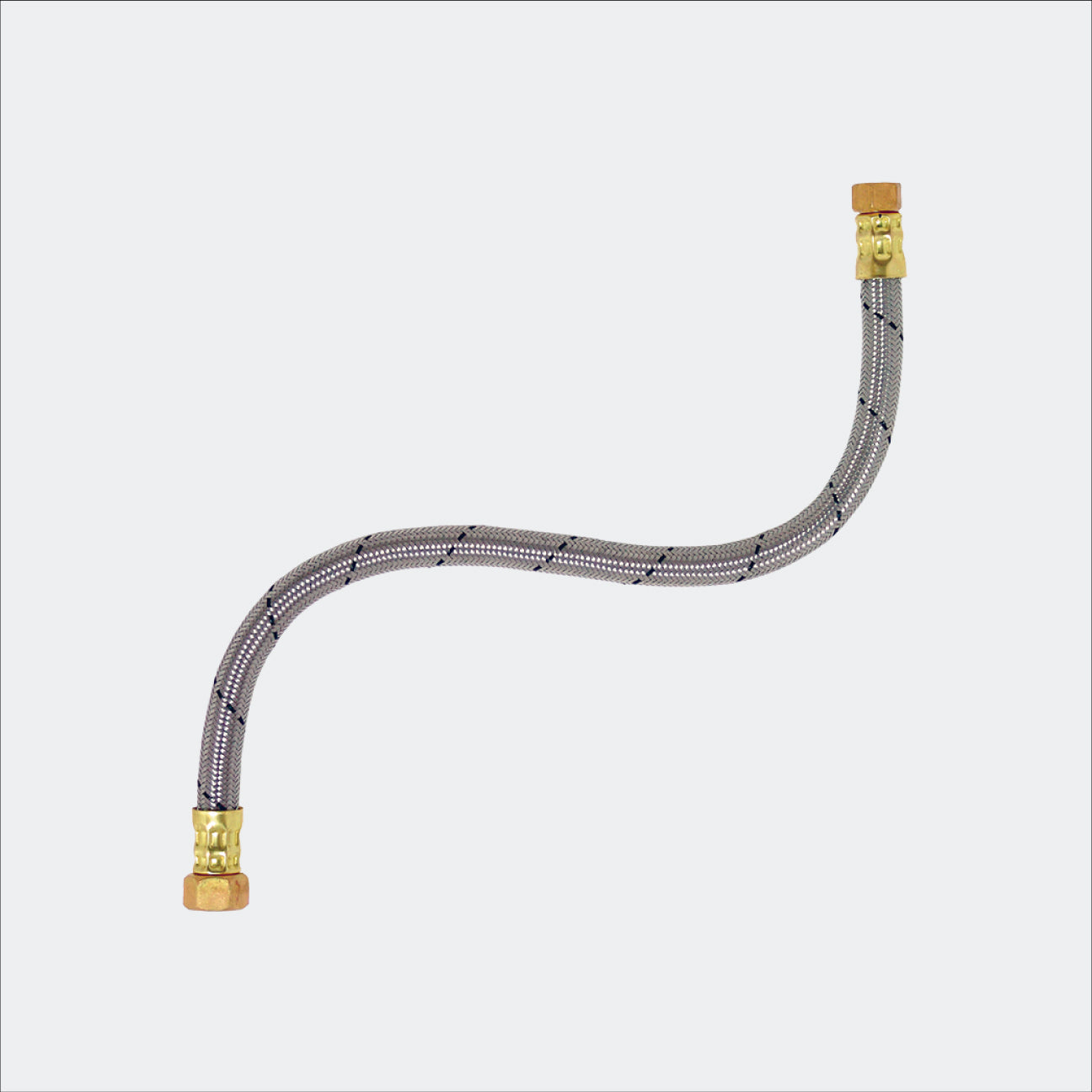 CONECTOR FLEXIBLE COFLEX VB-A80 VINILO BOILER FLUJO MAYOR 3/4" F.I.P. X 3/4" F.I.P. X 80 CM