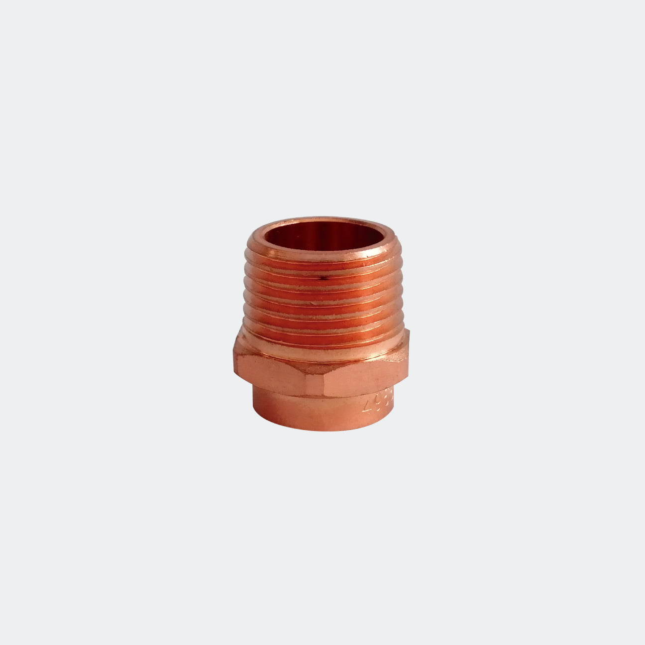 CONEXIONES TRUPER 49653 CONECTOR DE COBRE, ROSCA EXTERIOR 1/2" , FOSET