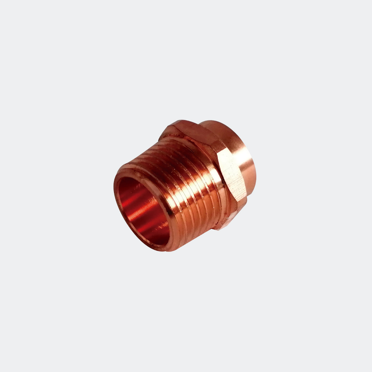 CONEXIONES TRUPER 49653 CONECTOR DE COBRE, ROSCA EXTERIOR 1/2" , FOSET