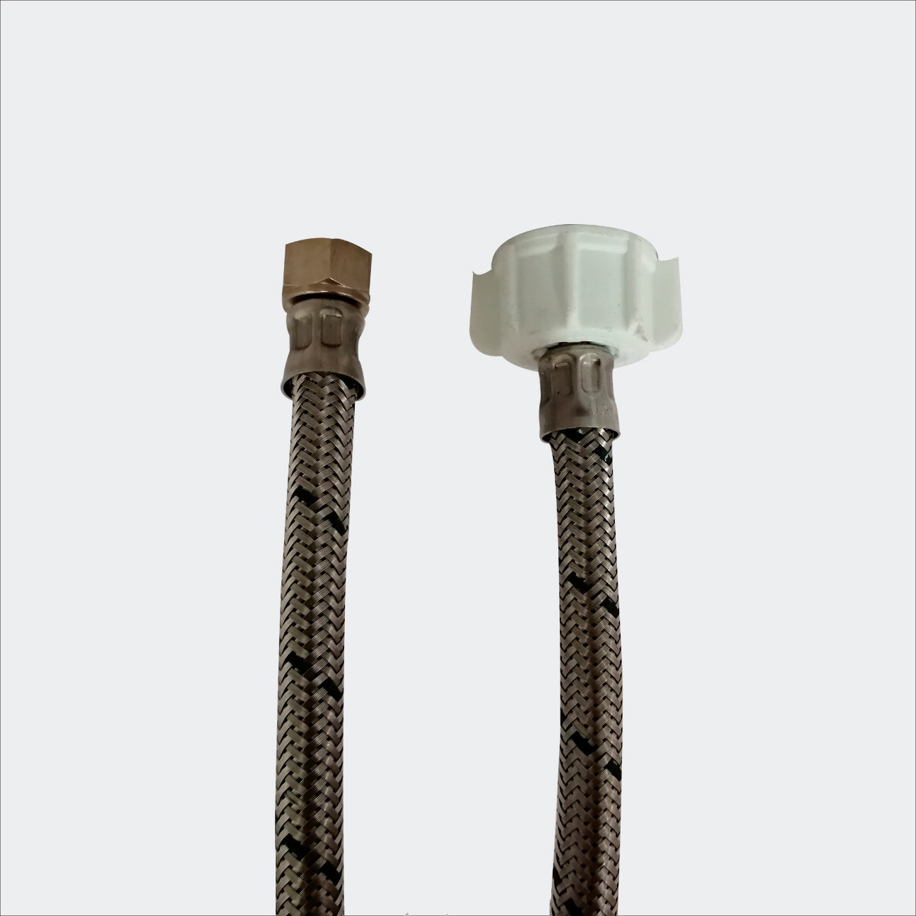 CONECTOR FLEXIBLE COFLEX AS-B35 ACERO INOXIDABLE 3/8 COMP X 7/8 AM X 35 CM