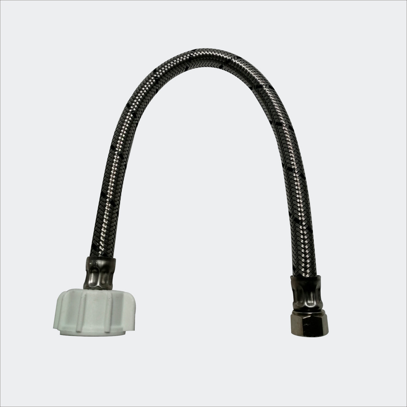 CONECTOR FLEXIBLE COFLEX AS-B35 ACERO INOXIDABLE 3/8 COMP X 7/8 AM X 35 CM