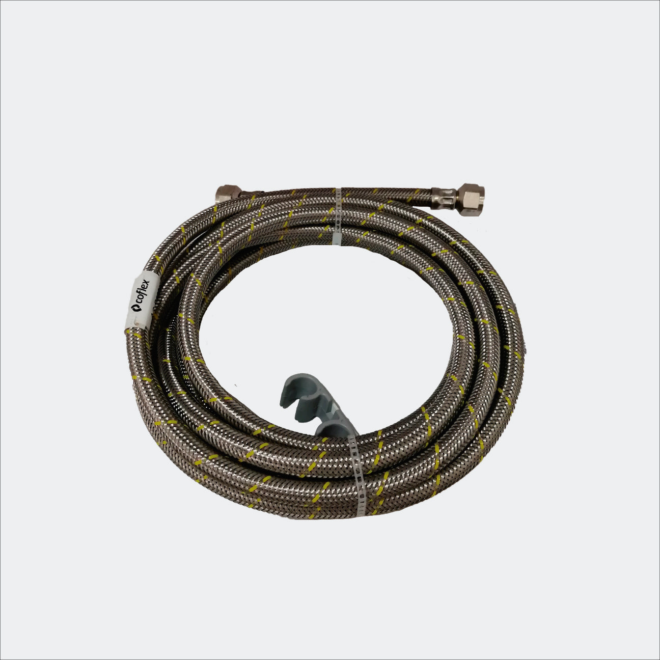 MANGUERAS COFLEX AG-B400 CONECTOR FLEXIBLE PARA GAS USO DOMESTICO 3/8" X 3/8" X 400 CM