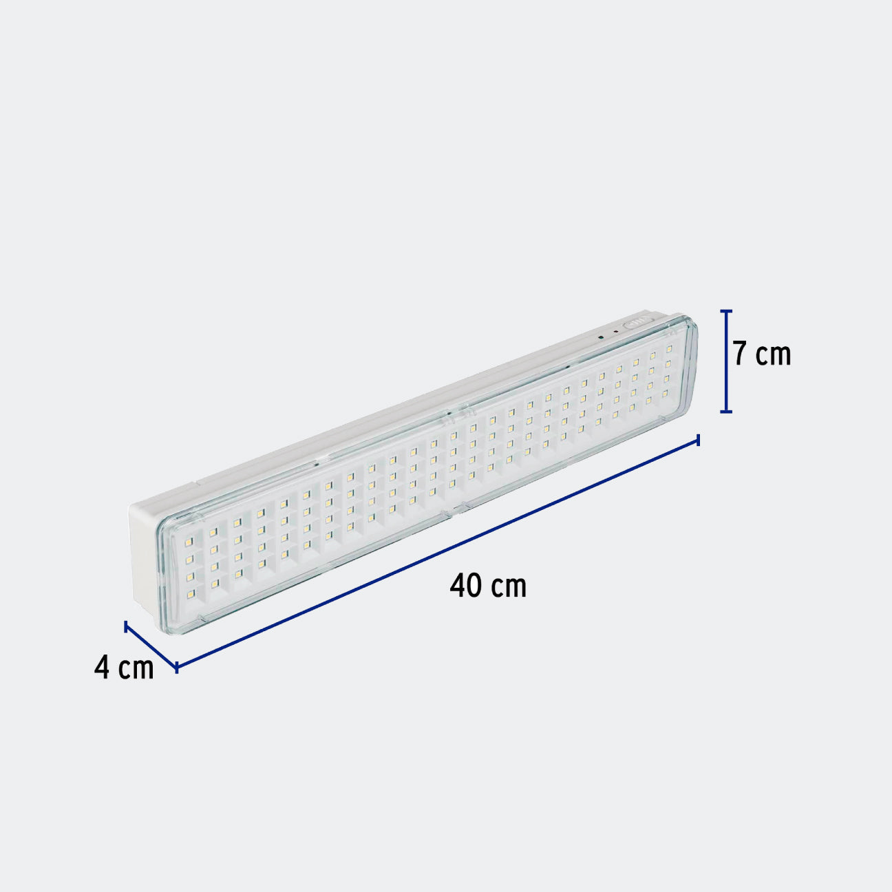 MATERIAL ELÉCTRICO TRUPER 43009 LÁMPARA DE EMERGENCIA DE 500 LM RECARGABLE, VOLTECK