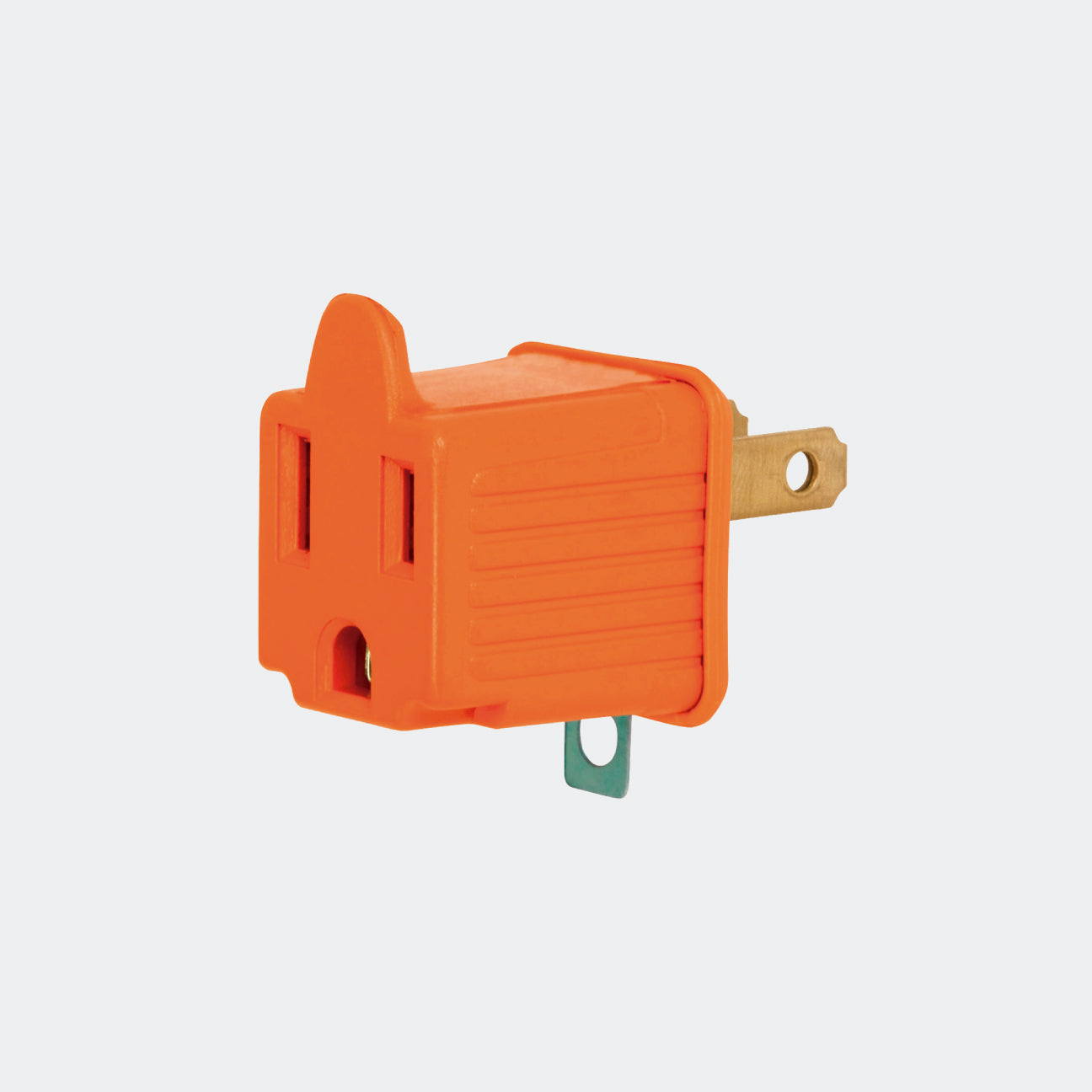 MATERIAL ELECTRICO TRUPER 46256 ADAPTADOR 3 A 2, NARANJA, A GRANEL, VOLTECK