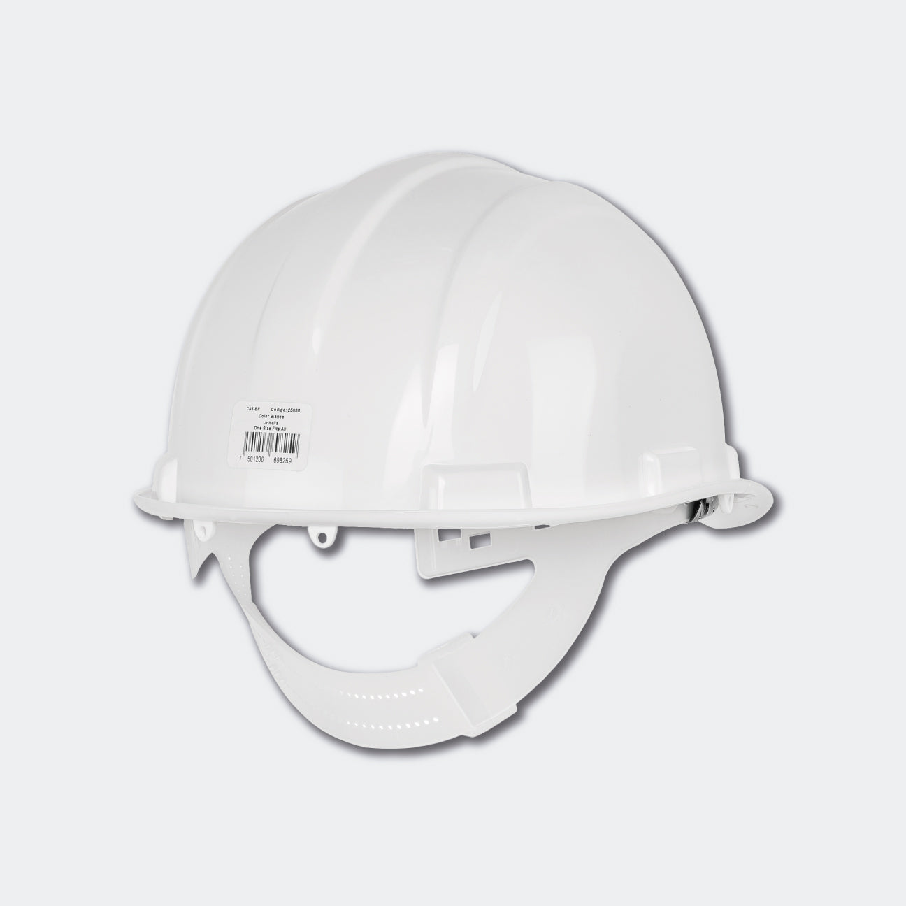 SEGURIDAD TRUPER 25038 CASCO DE SEGURIDAD, AJUSTE DE INTERVALOS, BLANCO, PRETUL