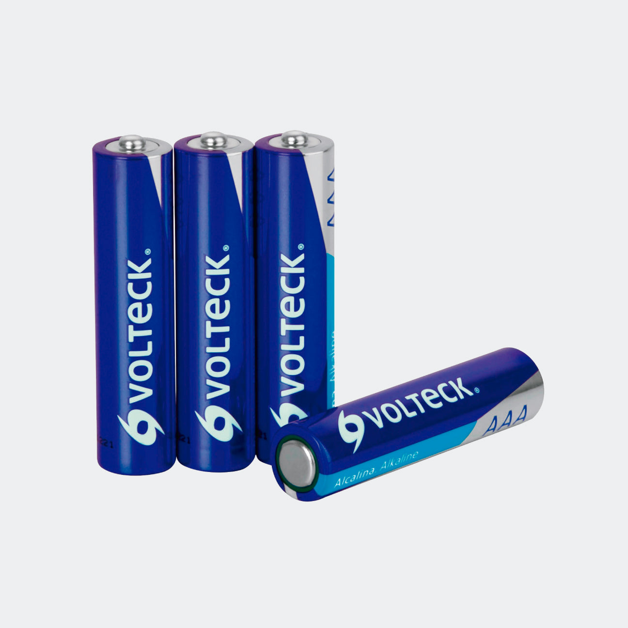 TRUPER 46316 BLÍSTER CON 4 PILAS ALCALINAS TAMAÑO AAA, VOLTECK